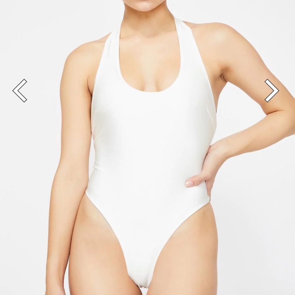 Tiger mist bodysuit with rhinestones on back
